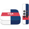 USA Flag Color Block Apple TV Skin